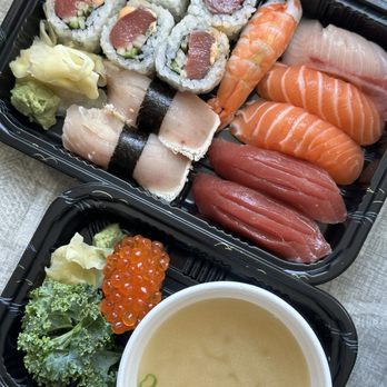 Ariake - Fairfax - 18 Sushi Deluxe Lunch to go - Japanese Near Me - Fairfax, Virginia Ariake - Fairfax - 18 Sushi Deluxe Lunch to go - Japanese Near Me - Fairfax, Virginia