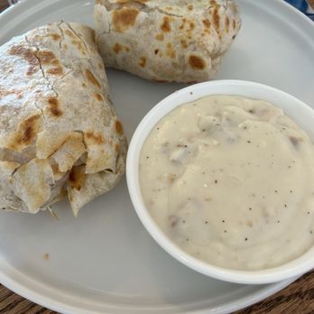 Fourth Street Restaurant - Breakfast burrito with gravy on the side - Breakfast & Brunch Near Me - Royal Oak, Michigan Fourth Street Restaurant - Breakfast burrito with gravy on the side - Breakfast & Brunch Near Me - Royal Oak, Michigan