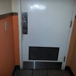 El Azteca - Inside Women's bathroom door