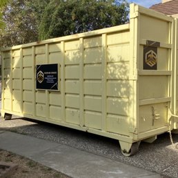 Dumpster in my driveway Dumpster in my driveway