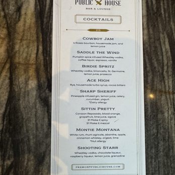 Fremont Public House - Menu (Jan 2025) - Wine Bars Near Me - Cañon City, Colorado Fremont Public House - Menu (Jan 2025) - Wine Bars Near Me - Cañon City, Colorado