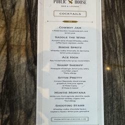 Fremont Public House - Menu (Jan 2025)