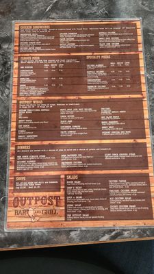 Menu photo 2 Outpost Anoka, MN