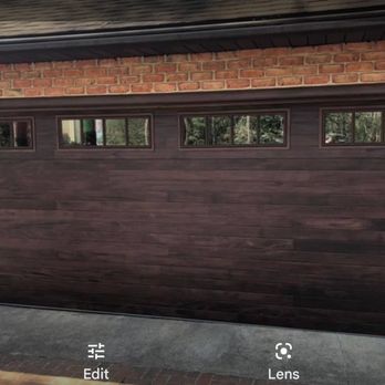 Tri-City Overhead Door - CHI Planks door in walnut finish. - Garage Door Services Near Me Tri-City Overhead Door - CHI Planks door in walnut finish. - Garage Door Services Near Me