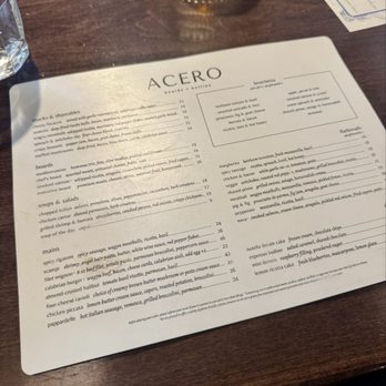 Acero Boards & Bottles - Menu - Modern European Near Me - Boise, Idaho Acero Boards & Bottles - Menu - Modern European Near Me - Boise, Idaho