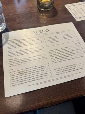 Menu photo 1 Acero Boards & Bottles Boise, ID Menu photo 1 Acero Boards & Bottles Boise, ID