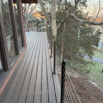 Ask Rental Services - Lended a hand to install this ViewRailing System. To complete a deck rebuild done by starkeyshomeimprovement.com - Handyman Near Me Ask Rental Services - Lended a hand to install this ViewRailing System. To complete a deck rebuild done by starkeyshomeimprovement.com - Handyman Near Me