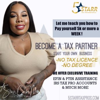 5 Starr Tax Professionals - Tax Services Near Me - Marrero, Louisiana 5 Starr Tax Professionals - Tax Services Near Me - Marrero, Louisiana