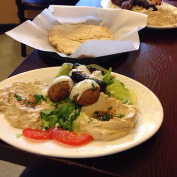 Garlic Crush - Veggie Mezza with Pita bread - Mediterranean Near Me - Bellevue, Washington