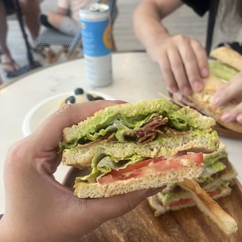Grounded Coffee Shop - B.A.L.T. Bacon, avocado, lettuce, tomato, and mayo on sourdough - Coffee & Tea Near Me - Alexandria, Virginia Grounded Coffee Shop - B.A.L.T. Bacon, avocado, lettuce, tomato, and mayo on sourdough - Coffee & Tea Near Me - Alexandria, Virginia