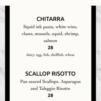 Retrobottega - Pasta & Secondi Menu 8.20.2024 - Tapas/Small Plates Near Me - Washington, DC, District of Columbia