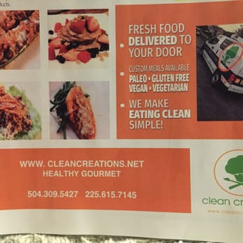 Clean Creations - Food Delivery Services Near Me - Gretna, Louisiana Clean Creations - Food Delivery Services Near Me - Gretna, Louisiana