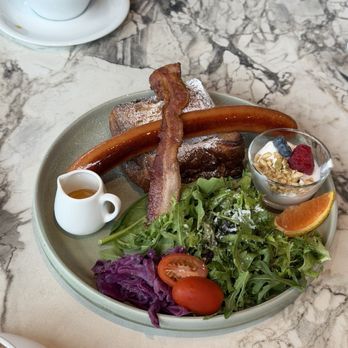 Bread, Espresso & - French Toast Plate - Cafes Near Me - Redondo Beach, California