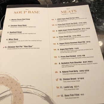 Manna Shabu - Menu - Korean Near Me - Carrollton, Texas Manna Shabu - Menu - Korean Near Me - Carrollton, Texas