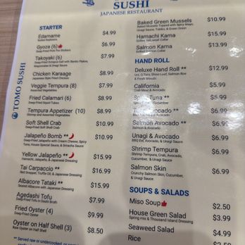 Tomo Sushi - Sushi Bars Near Me - San Jose, California Tomo Sushi - Sushi Bars Near Me - San Jose, California