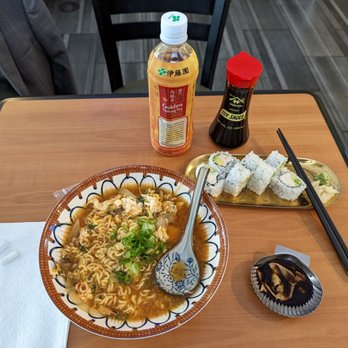 S - Special Korean spicy ramen and California roll. - Japanese Near Me - Albuquerque, New Mexico S - Special Korean spicy ramen and California roll. - Japanese Near Me - Albuquerque, New Mexico