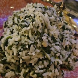 Spinach rice Spinach rice