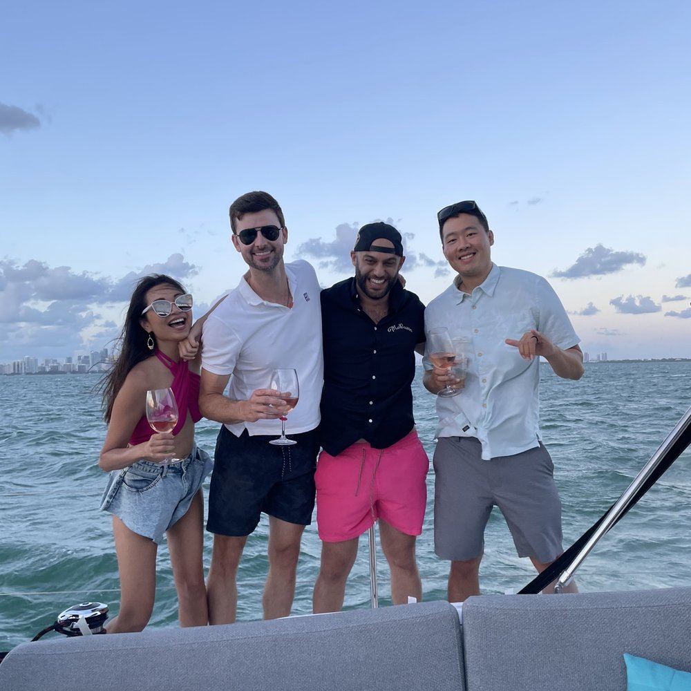 Genesis Yacht Charters - The lady and the gents - Boat Charters Near Me - Miami, Florida