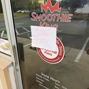 Smoothie King - Closed Early! - Juice Bars & Smoothies Near Me - Nashville, Tennessee Smoothie King - Closed Early! - Juice Bars & Smoothies Near Me - Nashville, Tennessee