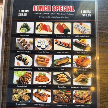 Tampopo Restaurant - Menu as of 06/2026 - Sushi Bars Near Me - Artesia, California