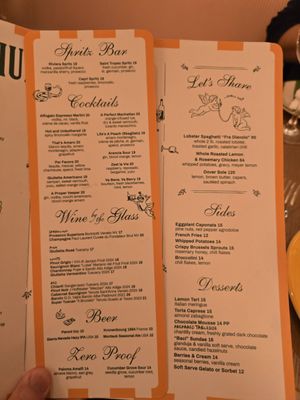 Menu photo 2 Giulietta New York, NY