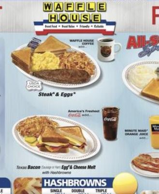 Menu photo 1 Waffle House Stone Mountain, GA