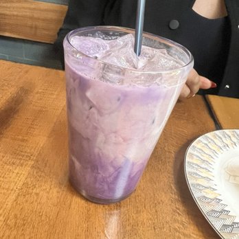 Hiraya Cafe  - Ube milk tea - Filipino Near Me - Washington, DC, District of Columbia