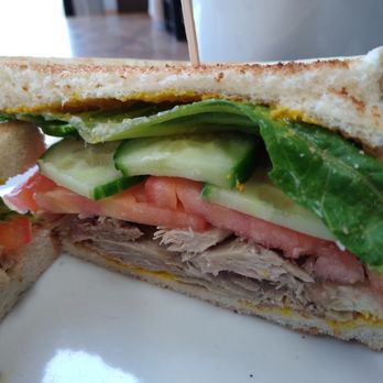 Grill Master Restaurant & Catering - Closeup of the oven roasted turkey sandwich. Real turkey, not deli meat! Yay! - Barbeque Near Me - Nepean, Ontario