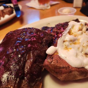 Texas Roadhouse - Steak, ribs and loaded baked sweet potato - Barbeque Near Me - Montgomery, Alabama Texas Roadhouse - Steak, ribs and loaded baked sweet potato - Barbeque Near Me - Montgomery, Alabama