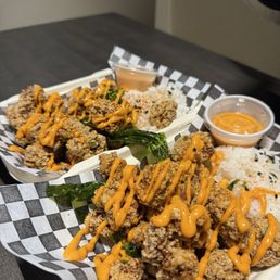 Basil Popcorn Chicken
