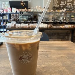 Iced Vanilla Latte