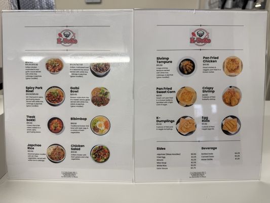 Menu photo 1 K-Mama BBQ San Bernardino, CA Menu photo 1 K-Mama BBQ San Bernardino, CA