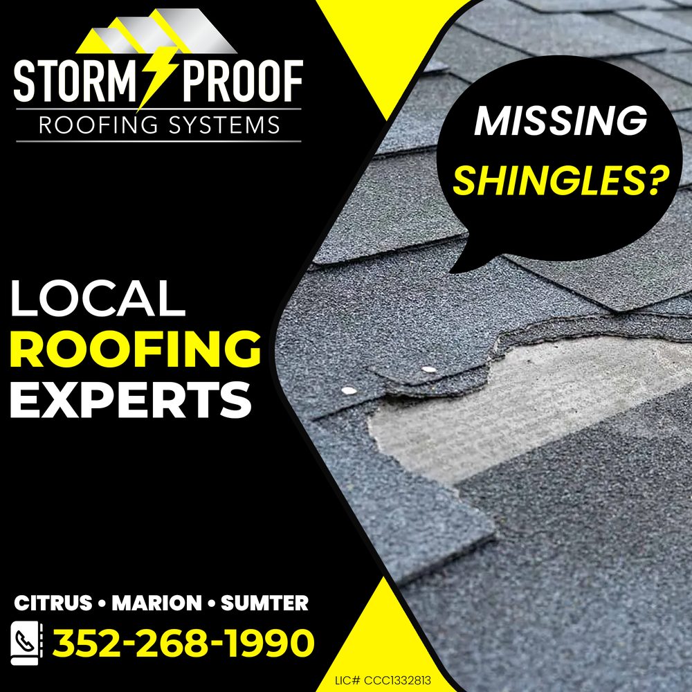 Slide of Storm Proof Roofing Systems