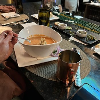 Chow at One Eighteen - Tomato Soup - Wine Bars Near Me - Paragould, Arkansas