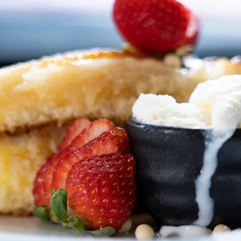 Chez Delmo - a piece of cake and strawberries - Seafood Near Me - Montreal, Quebec Chez Delmo - a piece of cake and strawberries - Seafood Near Me - Montreal, Quebec