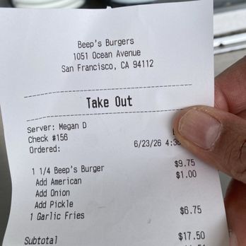 Beep’s Burgers - Burgers Near Me - San Francisco, California Beep’s Burgers - Burgers Near Me - San Francisco, California