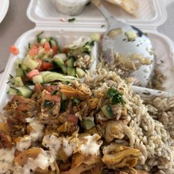 Mediterranean Grill - 9/20/26 FYI. Large #6. Chicken Shawarma Plate