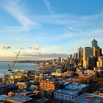 The Wave - Sunset view from The Wave. - Apartments Near Me - Seattle, Washington The Wave - Sunset view from The Wave. - Apartments Near Me - Seattle, Washington