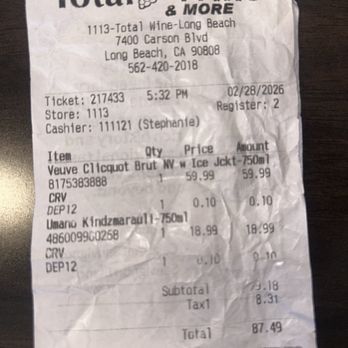 Total Wine & More - Beer, Wine & Spirits Near Me - Long Beach, California