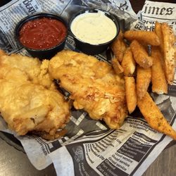 Lebowski's Brewing - Great Fish n Chips