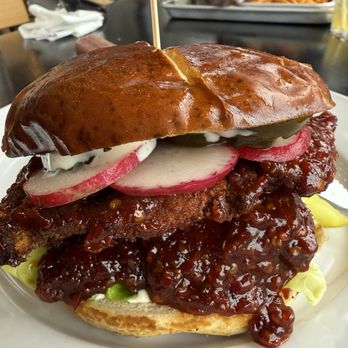 Emmy Squared Pizza - Park Slope - Spicy chicken sandwich. - Pizza Near Me - Brooklyn, New York
