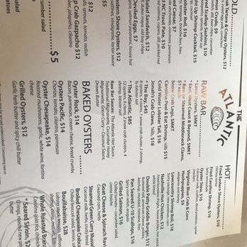 The Atlantic - Seafood Near Me - Virginia Beach, Virginia