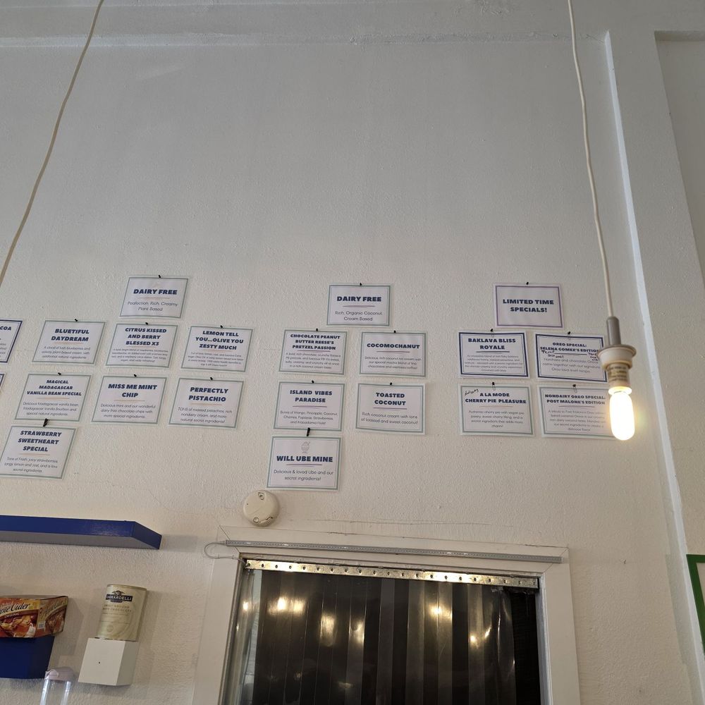 Chill Spot Rendezvous - Ice cream flavors - Ice Cream & Frozen Yogurt Near Me - San Mateo, California