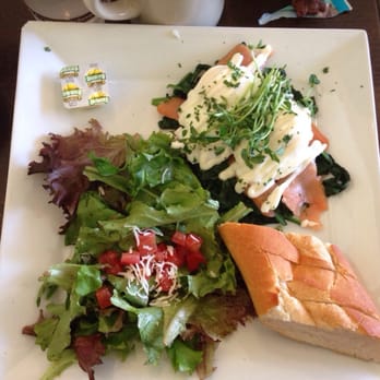 Starling Diner - Eggs Benjamin, with salad instead of potatoes. $14 - New American Near Me - Long Beach, California Starling Diner - Eggs Benjamin, with salad instead of potatoes. $14 - New American Near Me - Long Beach, California