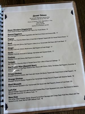 Menu photo 2 Sisters Thai Cafe Rockford, IL Menu photo 2 Sisters Thai Cafe Rockford, IL