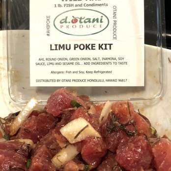 D. Otani Produce - $10 ahi poke kit. Broke da mout! - Fruits & Veggies Near Me - Honolulu, Hawaii D. Otani Produce - $10 ahi poke kit. Broke da mout! - Fruits & Veggies Near Me - Honolulu, Hawaii