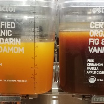 CoreLife Eatery - Mandarin Orange Juice with Cardamom and Turmeric Fig with cinnamon, vanilla, and apple cider vinegar (acv) - Salad Near Me - Clarence, New York