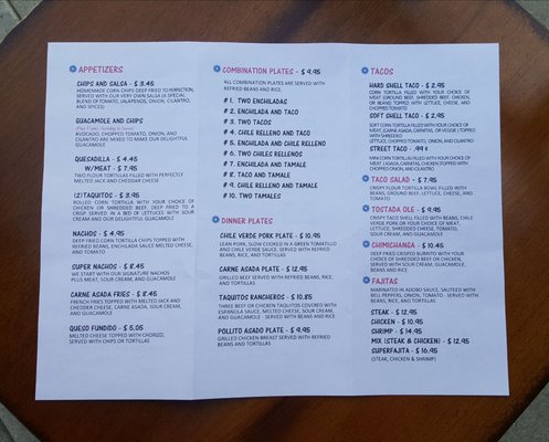 Menu photo 6 Acocotli Mexican Cuisine Yucaipa, CA