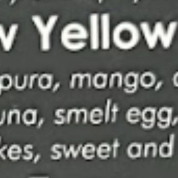 Muse Sushi House - This is what is in the mellow yellow roll. Think on those flavor combos then try it! - Sushi Bars Near Me - Laguna Niguel, California