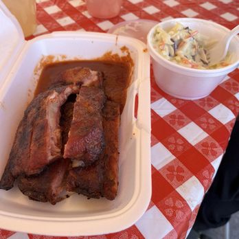 Carson City BBQ - Ribs an pineapple coleslaw - Caterers Near Me - Carson City, Nevada